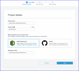 AWS CodeStar – Spring Boot Microservices – QloudX